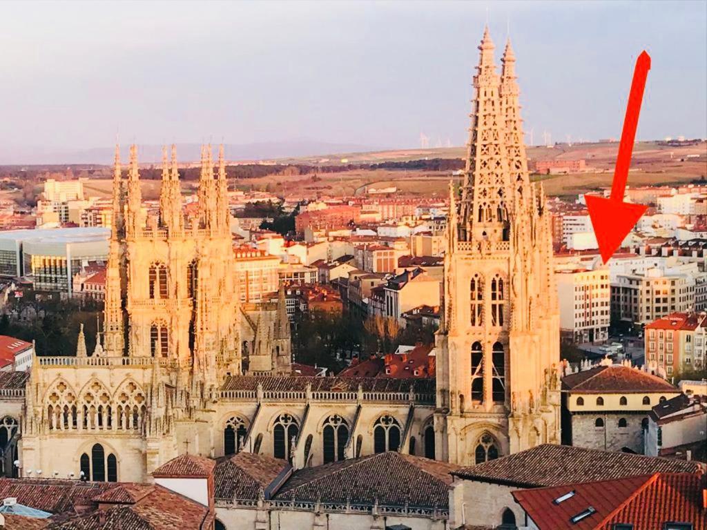 Mirando A La Catedral Desde Plaza Vega Apartment Burgos Exterior photo